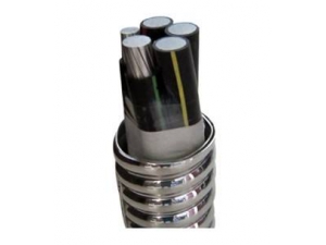 YJHLV 8交联聚乙烯绝缘铝合金带连锁铠装铝合金电力电缆